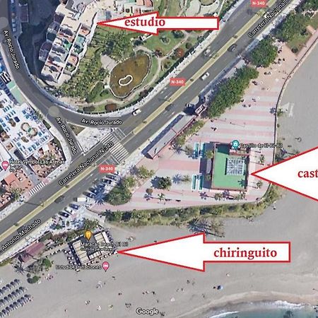 Estudio En Benalbeach, Vistas Mar, Primera Linea Playa Benalmádena Exteriör bild