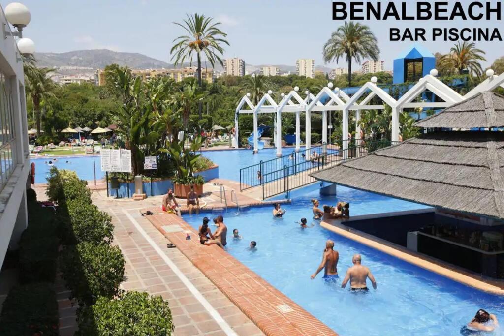 Estudio En Benalbeach, Vistas Mar, Primera Linea Playa Benalmádena Exteriör bild
